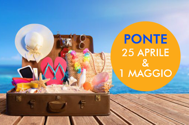 Offerta Weekend ponte 25 Aprile 1 Maggio